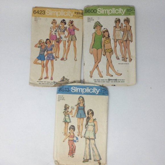 Vintage Children and Toddler Sewing Patterns - Picture 11 of 14